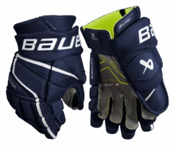 Bauer Vapor 3X Pro Junior Hockey Gloves 9 Bauer Vapor 3X Pro Junior Hockey Gloves -Hockey Supremacy 3XPRO JR PALM NAV1