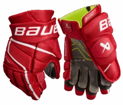 Bauer Vapor 3X Pro Junior Hockey Gloves 11 Bauer Vapor 3X Pro Junior Hockey Gloves -Hockey Supremacy 3XPRO JR PALM RED1