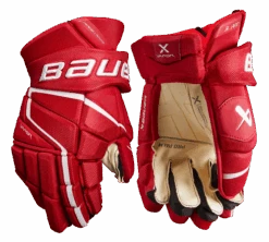 Bauer Vapor 3X Pro Senior Hockey Gloves -Hockey Supremacy 3XPRO SR FRONT RED2