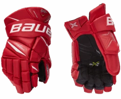 Bauer Vapor 2X Pro Senior Hockey Gloves -Hockey Supremacy 620329 RED 01
