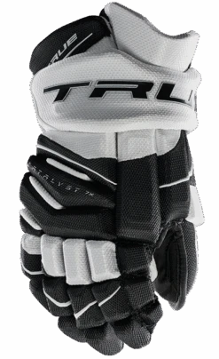 True Hockey True Catalyst 7X Junior Hockey Gloves -Hockey Supremacy CT7xGlove Black White 1