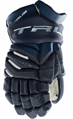 True Hockey True Catalyst 9X Junior Hockey Gloves -Hockey Supremacy CT9xGlove Navy
