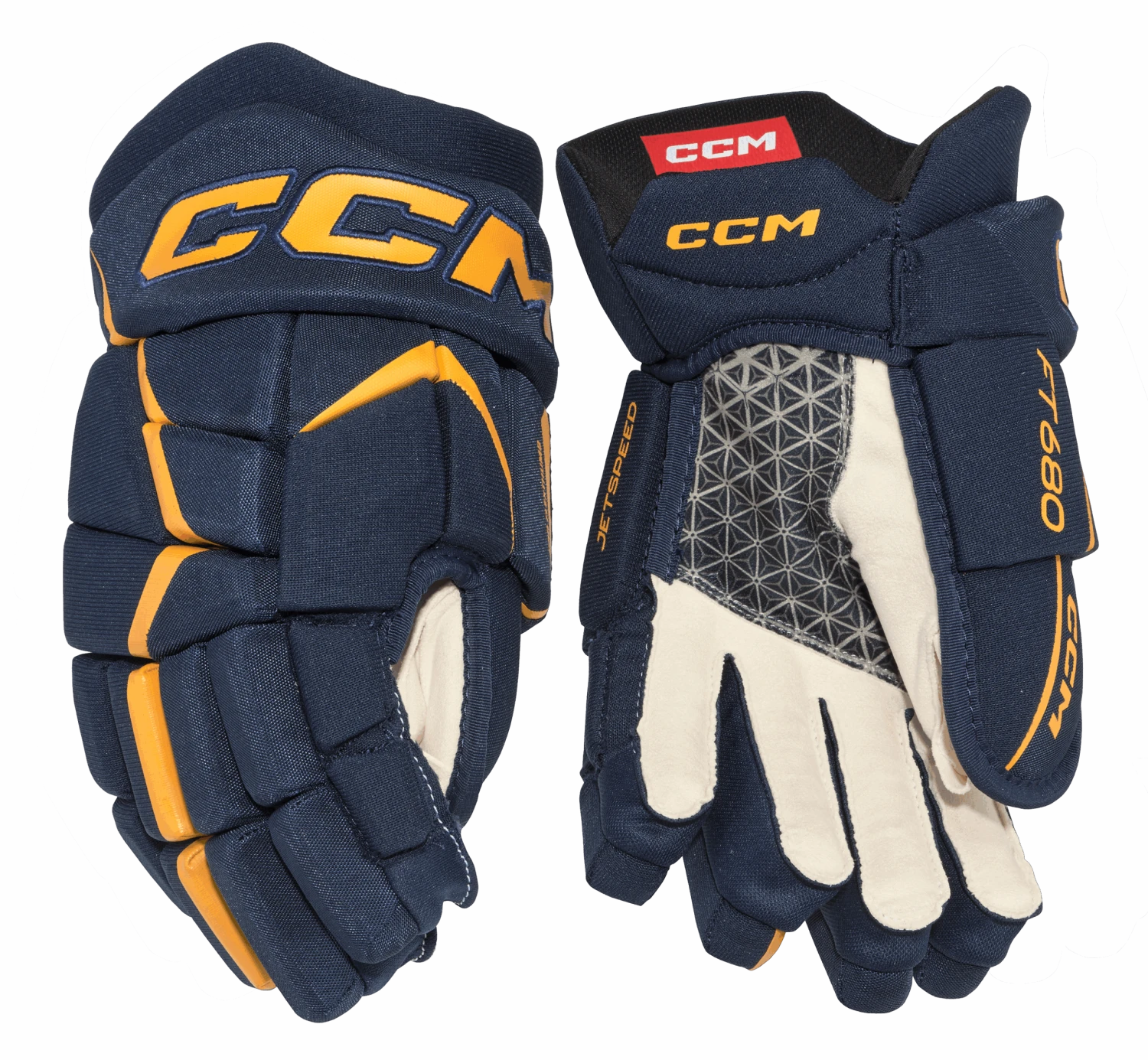 CCM JetSpeed FT680 Junior Hockey Gloves 3 CCM JetSpeed FT680 Junior Hockey Gloves