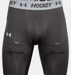 Under Armour Men's Hockey Compression Shorts -Hockey Supremacy PS1356493 010 HF