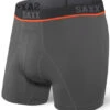 SAXX Kinetic HD Boxer Brief Graphite 1 SAXX Kinetic HD Boxer Brief Graphite -Hockey Supremacy SXBB32 GRA