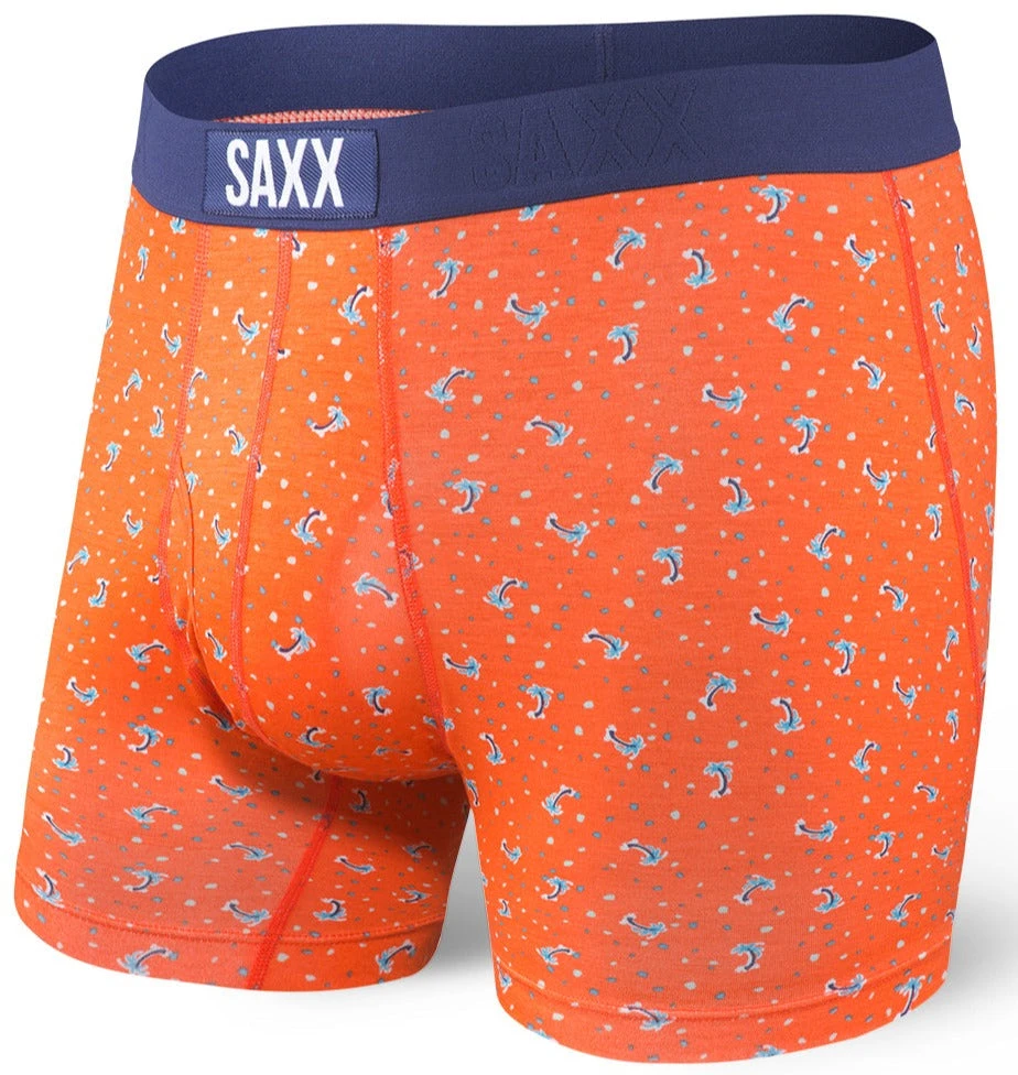 SAXX Ultra Boxer Brief Orange Palm-Fetti 3 SAXX Ultra Boxer Brief Orange Palm-Fetti