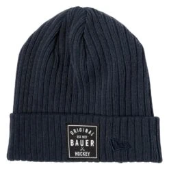 Bauer New Era Rib Knit Patch Senior Beanie -Hockey Supremacy bauer new era rib patch knit hat adult