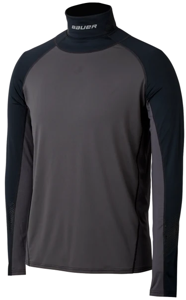 Bauer S19 Long-Sleeve NeckProtect Mens Top 3 Bauer S19 Long-Sleeve NeckProtect Mens Top