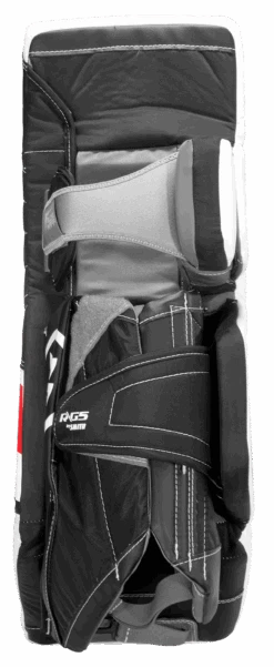 Warrior Ritual G5 Junior Goalie Pads (w/ Knee Pads) -Hockey Supremacy g5jl0wbr war 02 i
