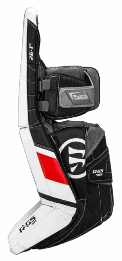 Warrior Ritual G5 Junior Goalie Pads (w/ Knee Pads) -Hockey Supremacy g5jl0wbr war 07 i