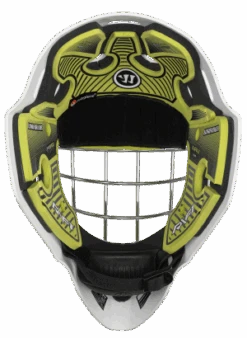 Warrior RF1 Junior Goalie Mask -Hockey Supremacy rf1jm0wh war 09 i