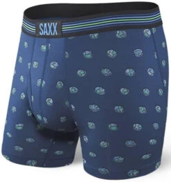 SAXX Ultra Boxer Brief Blue Earth Day Globe