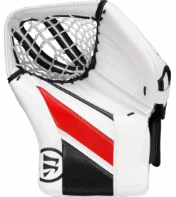 Warrior Ritual GT2 Intermediate Goalie Catcher -Hockey Supremacy warrior ritual gt2 intermediate goalie catcher white black red
